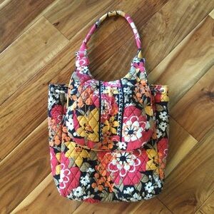 ✔️ Vera Bradley Bittersweet Quilted Backpack Tote